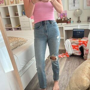 Abercrombie & Fitch 90s Straight Ultra High Rise Jeans